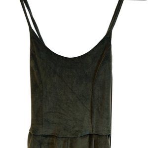 Oak + Fort Green Velour Jumpsuit New